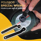 🔥Last day of the limited-time 50% off sale!🔥Special Adjustment Wrench Accessories for Four-claw Angle Grinder（BUY 1 GET 1 FREE）