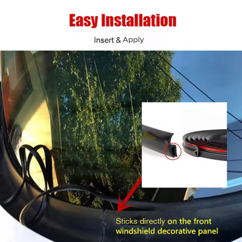 H-Shaped Self-Adhesive Windshield Sealing Strip