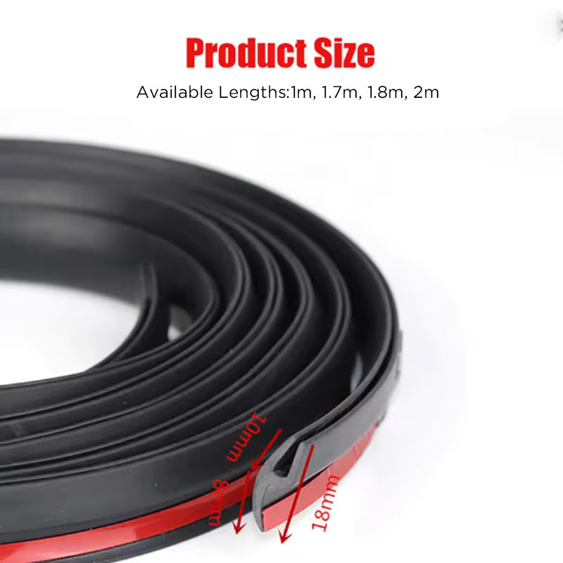 H-Shaped Self-Adhesive Windshield Sealing Strip