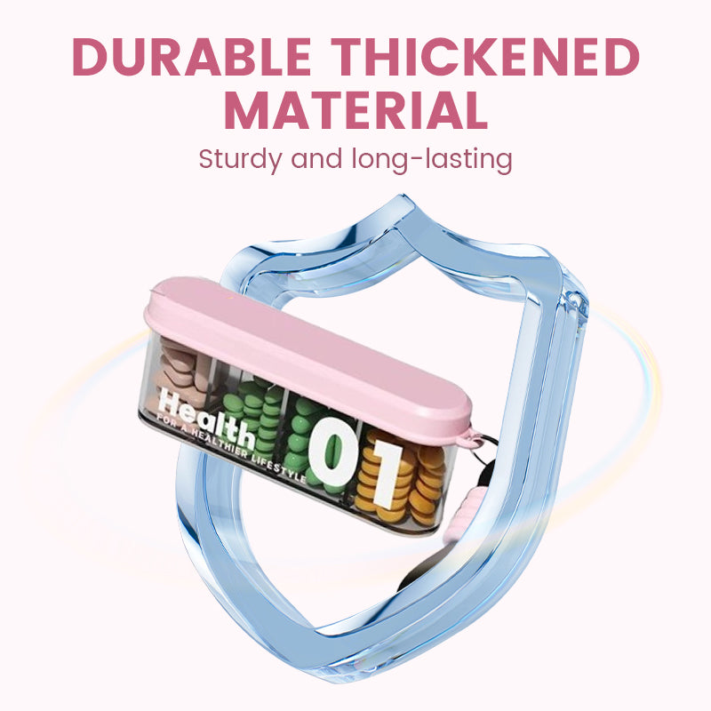 4 Compartments Portable Sealed Pill Organizer