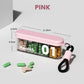 4 Compartments Portable Sealed Pill Organizer