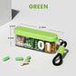 4 Compartments Portable Sealed Pill Organizer