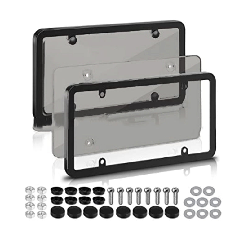 2-Pack Modified License Plate Protective Shell