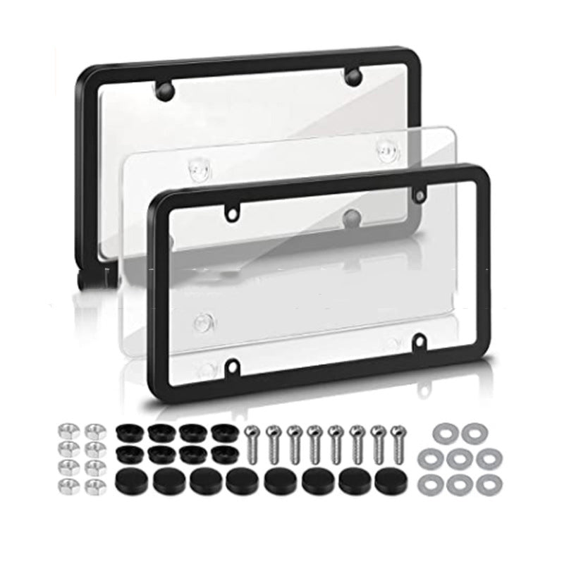 2-Pack Modified License Plate Protective Shell