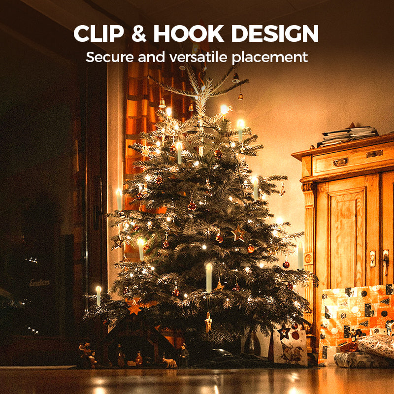 Christmas Tree Candle Atmosphere Decoration Set