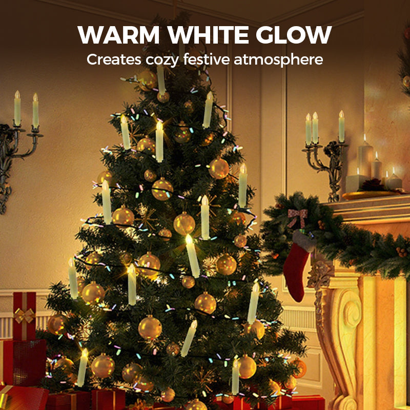 Christmas Tree Candle Atmosphere Decoration Set