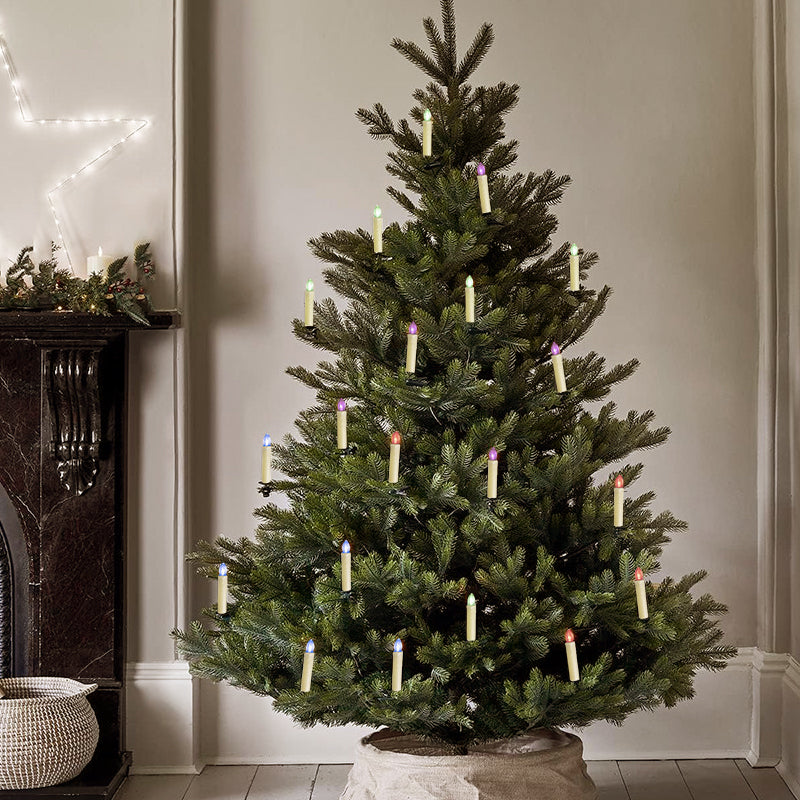 Christmas Tree Candle Atmosphere Decoration Set