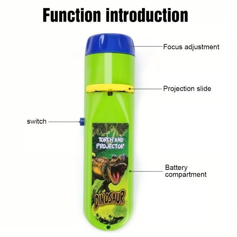 Educational Projection Toy with Themed Slides