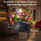 Rotating LED Christmas Pattern Projector Light