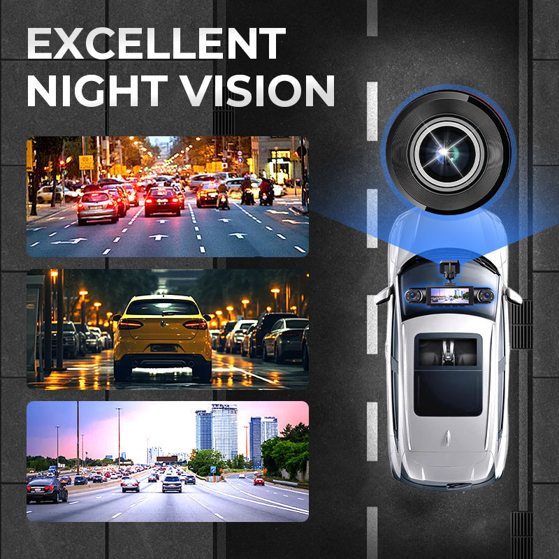 ⏳Limited-time 50% off & FREE SHIPING!!!⏰24-Hour Parking Guard Night Vision Dash Cam🚗📹