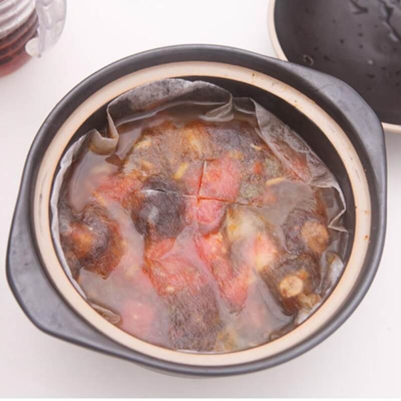 Oil-absorbing kitchen foil (12 pieces)