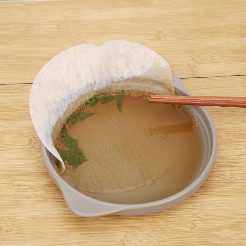 Oil-absorbing kitchen foil (12 pieces)