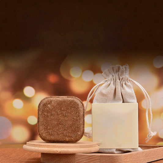 Solid shampoo with natural herbs