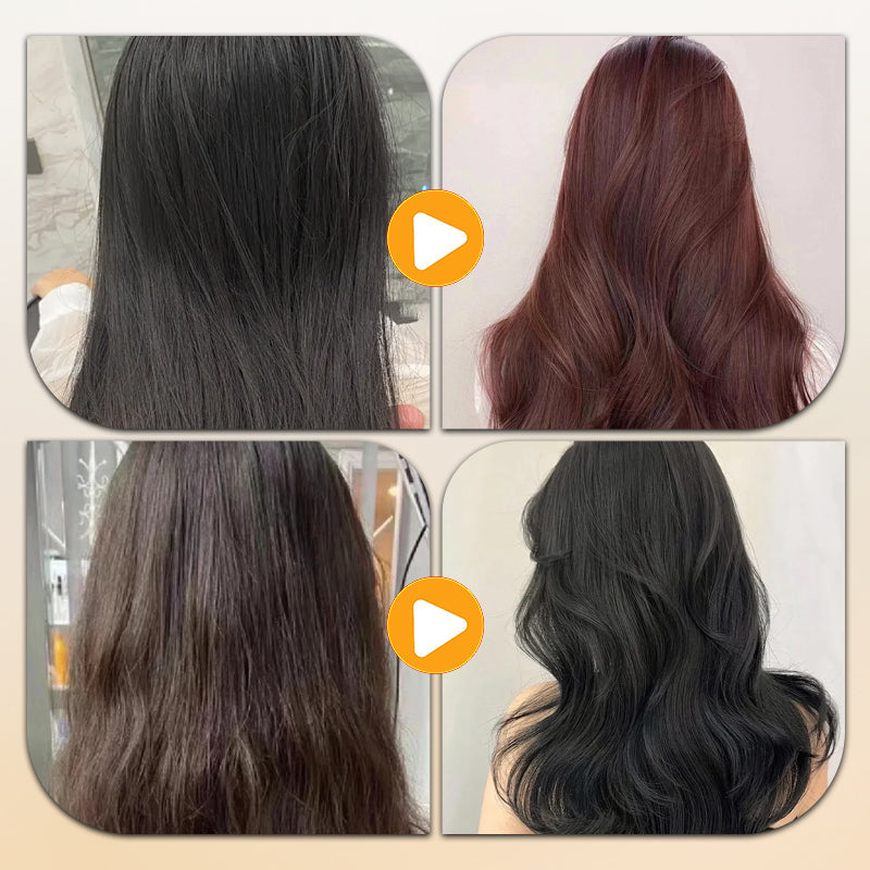 Quick Single-Use Hair Dye Powder Cake