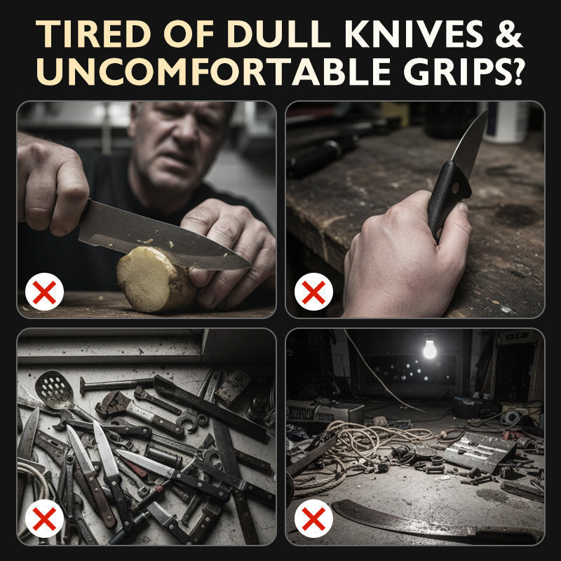 Meat Cleaver Knife with Sheath