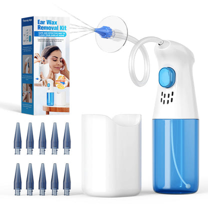 👂 Kit para Limpiar el Cerumen – Cuchara de Silicona Reutilizable, Segura, Suave y Eficaz para Oídos Higiénicos ✨🧼