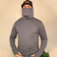 Sudadera con capucha ligera de secado rápido y protección UV para hombr