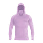 Sudadera con capucha ligera de secado rápido y protección UV para hombr