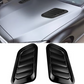 🚗 ¡50% DE DESCUENTO AHORA! 💨 Decoración universal para la rejilla de ventilación del capó del coche: material ABS, fácil instalación adhesiva y múltiples acabados 🔧