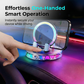 📱RGB Car Phone Mount✅Auto-Clamping & Wireless Charging | Safe One-Hand Driving🚗