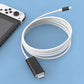 USB-C–HDMI-sovitinkaapeli Switchille