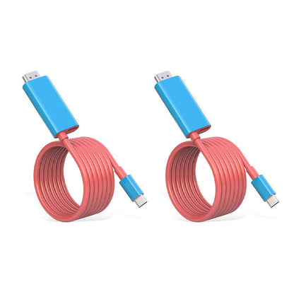 USB-C–HDMI-sovitinkaapeli Switchille