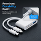 🔥50% ALE NYT! 5-in-1-muistikortinlukija USB-C- ja 8-pin-liitännöillä, kätevä ja monipuolinen 💾🔌📱✅💥