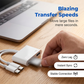 🔥50% ALE NYT! 5-in-1-muistikortinlukija USB-C- ja 8-pin-liitännöillä, kätevä ja monipuolinen 💾🔌📱✅💥