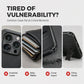 Iskunkestävä puhelinkotelo, jossa on korttipaikka