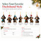 Christmas Dachshund Acrylic Hanging Ornament