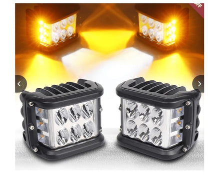 Car Dual Sides LED Dual Color Light🚗✨Great Sale⛄BUY 2 Get 10% OFF