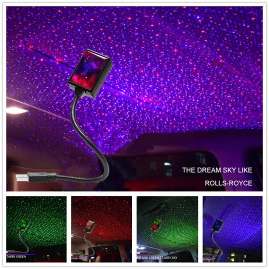 Star Light Projector Party Lights USB LED Light Interior Lighting LED Interior Car Lights