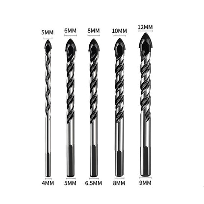 Multifunctional Alloy Cross Head Drill Bits Set