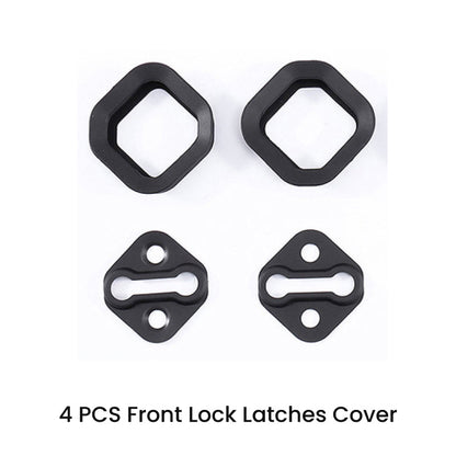 Car Door Shock Absorber Soundproof Lock Latches Cover